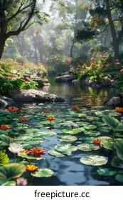 water lilies