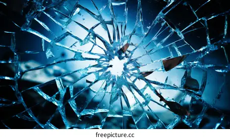 broken glass