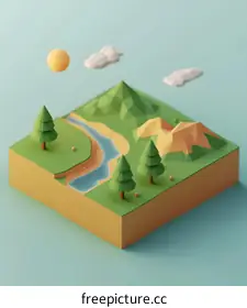 low poly