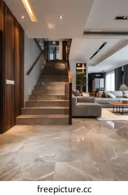 marble floor