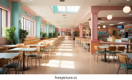 food court
