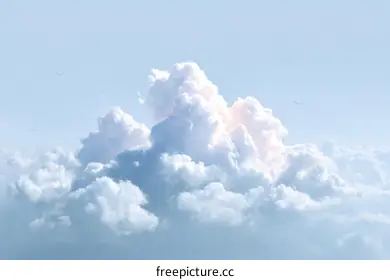 fluffy clouds