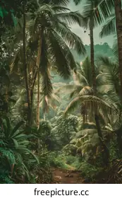tropical landscape