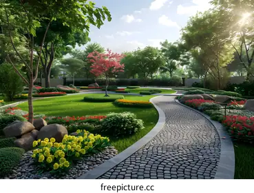Garden landscape