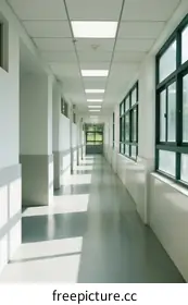 empty corridor