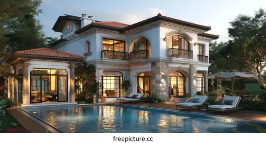 pool house