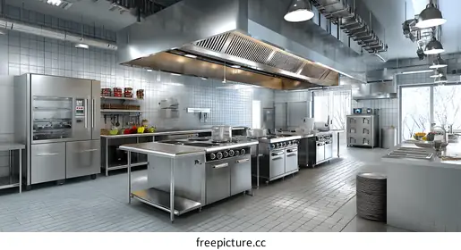commercial kitchen