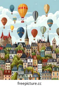 hot air balloon
