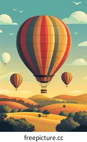 hot air balloon