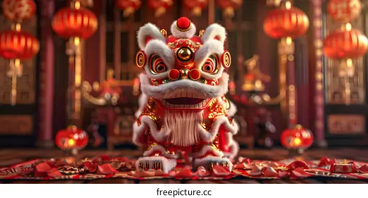 Lion dance skills