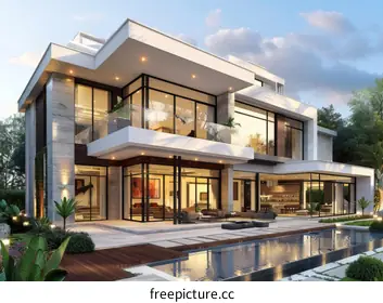 modern home