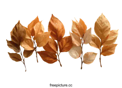 brown leaves