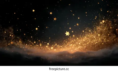 golden stars