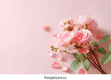 pink roses