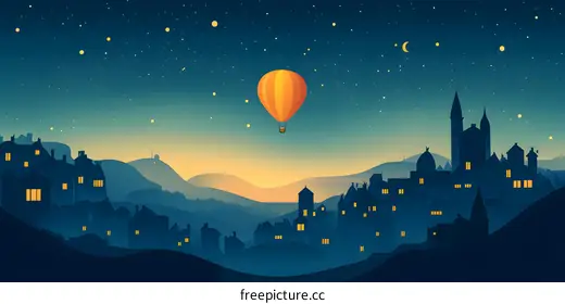 hot air balloon