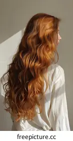 red hair