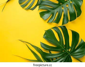 tropical leaves