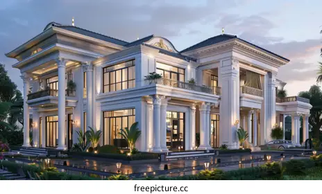 luxury house