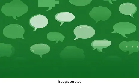 speech bubbles