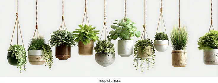 hanging plants