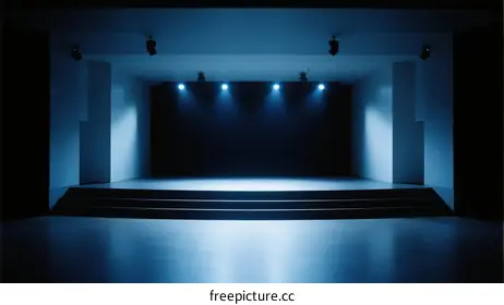 empty stage