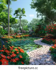 tropical garden