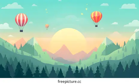 hot air balloon