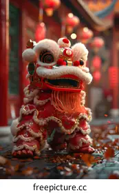 Lion dance skills