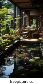 koi pond