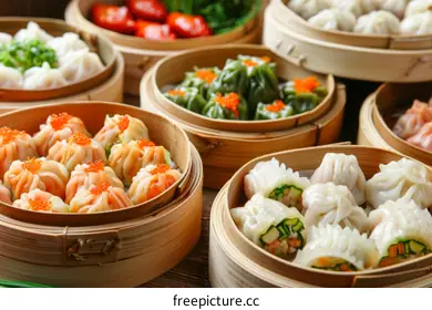 steamed dumplings