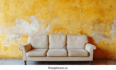 yellow wall