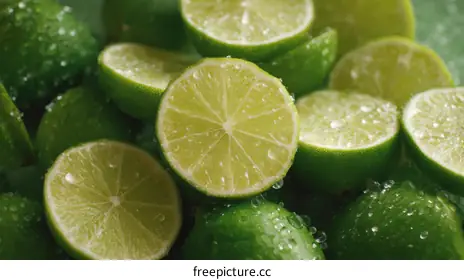 slices of lime