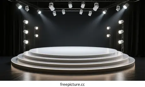empty stage
