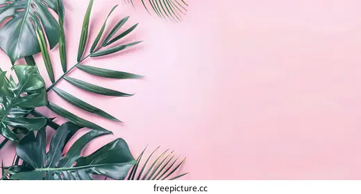 tropical leaves