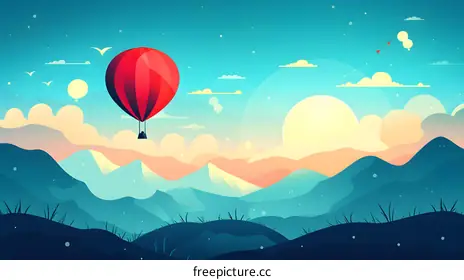 hot air balloon