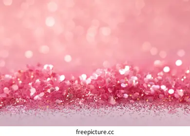 pink glitter