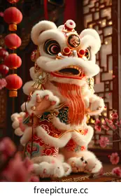 Lion Dance Costume