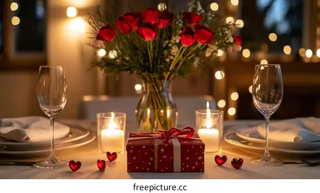 romantic dinner