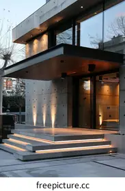 concrete house