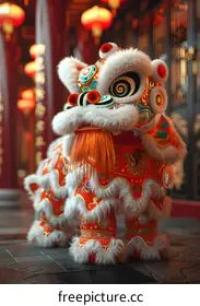 Lion dance making