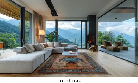 floor to ceiling windows