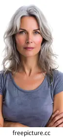 gray hair