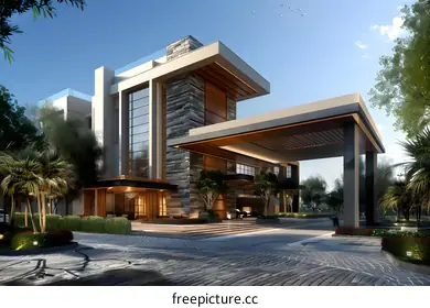 modern house