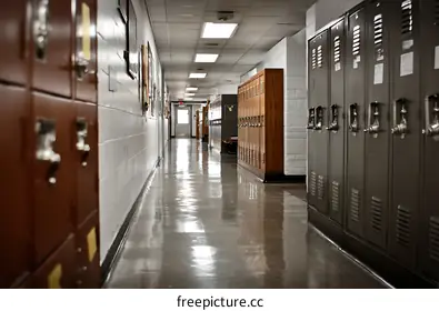school hallway