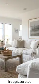 spacious living room