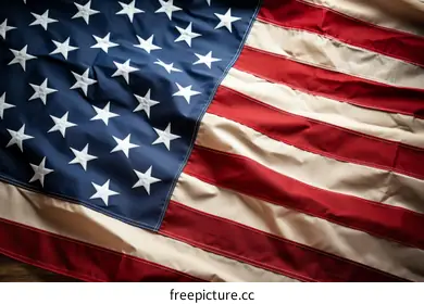 the American flag