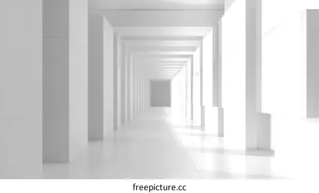 empty corridor