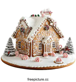 gingerbread house