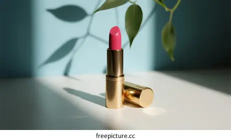 pink lipstick