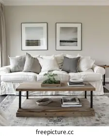 spacious living room